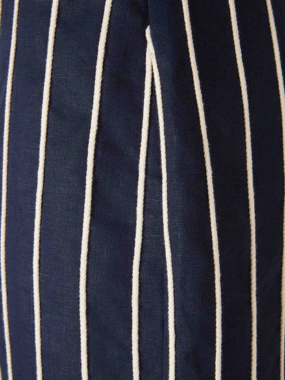 Outlet online Andres Otalora Mujer Pantalones Acampanados Tuyo color Azul Noche sku 761-004021 01 - Foto 4