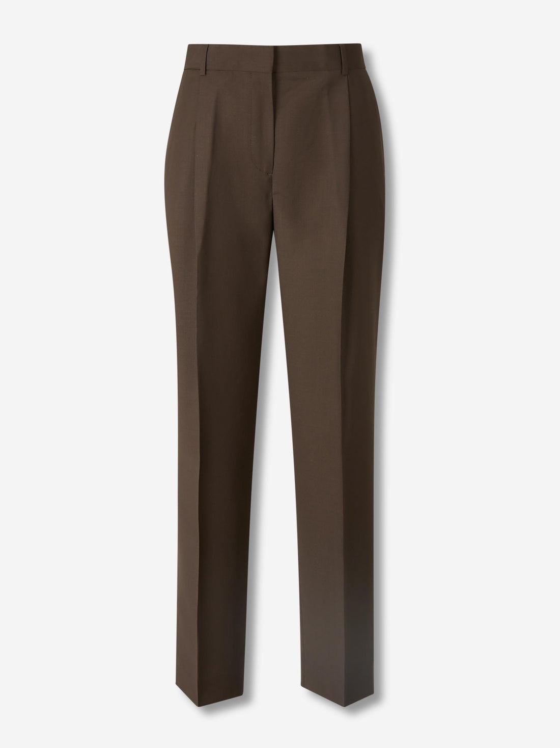 Outlet online TOTEME Mujer Pantalones Anchos Plisados color Marrón Oscuro sku 761-004029 01 - Foto 1