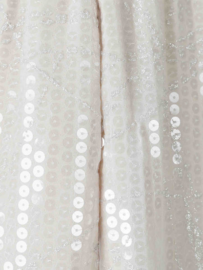Peserico Mujer Barcelona Pantalones Anchos Lentejuelas color Beige sku 761-004034 00 - Foto 3