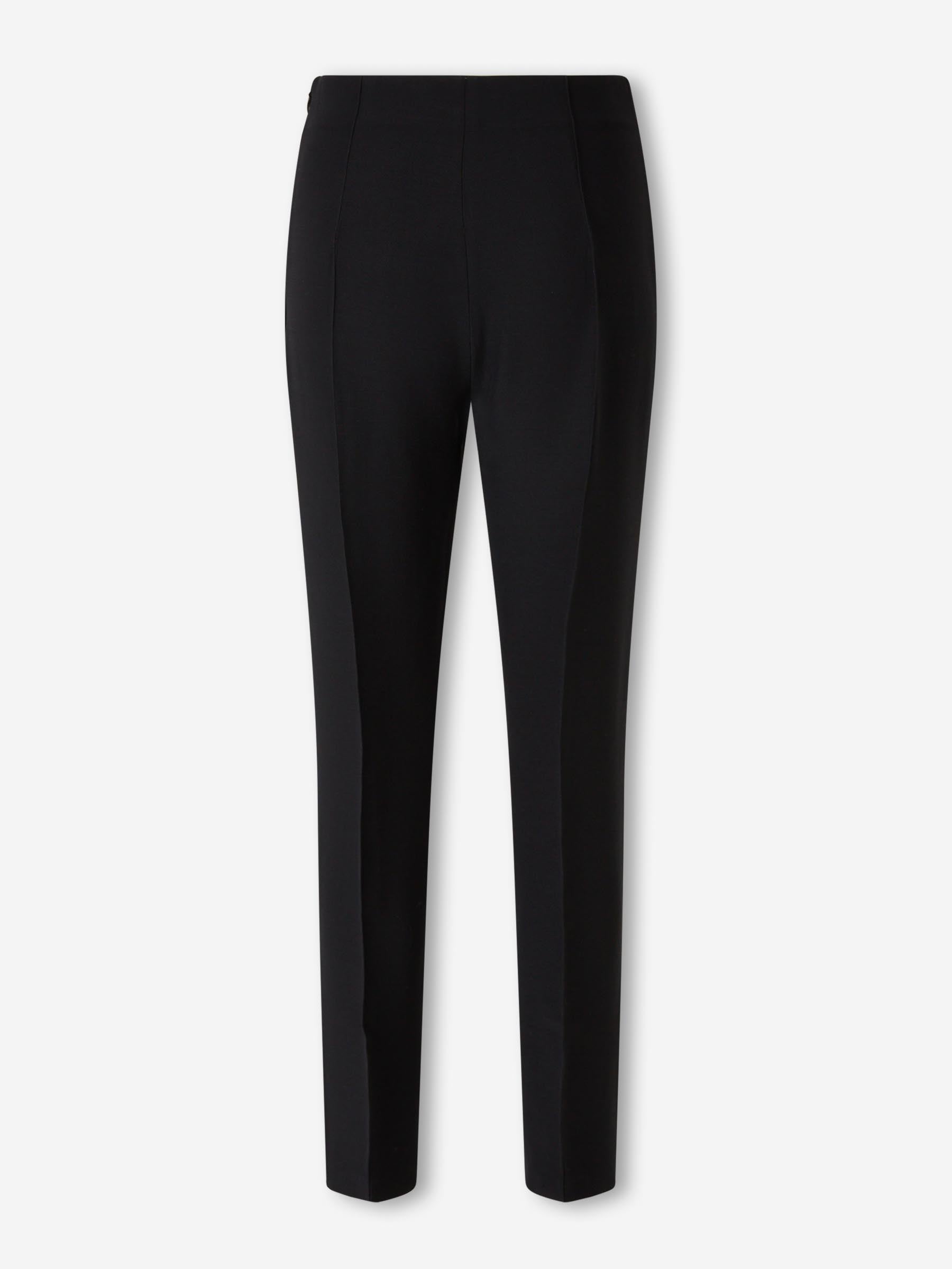 Outlet online Roland Mouret Mujer Pantalones Skinny Lana color Negro sku 761-004058 01 - Foto 2