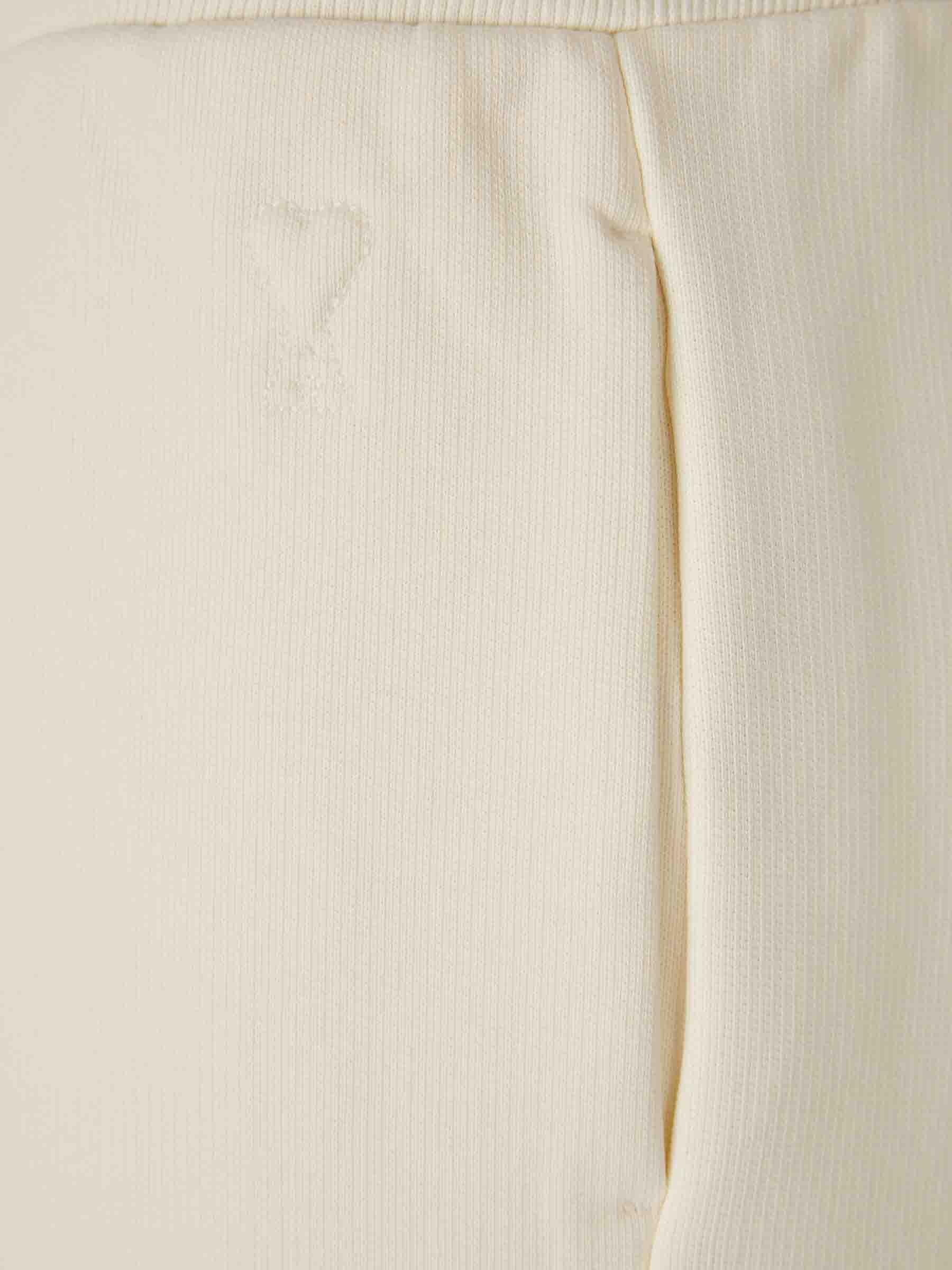 Ami Paris Mujer Barcelona Joggers Algodón color Crema sku 761-004071 01 - Foto 3