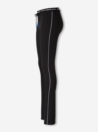 Outlet online Off-White Mujer Leggings Logoband color Negro sku 761-004074 01 - Foto 2