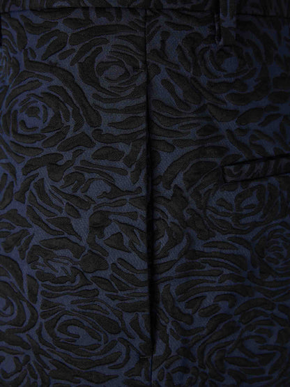 Dries Van Noten Mujer Barcelona Pantalones Rectos Floral color Azul Noche sku 761-004081 01 - Foto 4