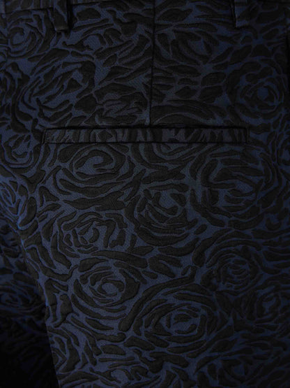Dries Van Noten Mujer Barcelona Pantalones Rectos Floral color Azul Noche sku 761-004081 01 - Foto 5