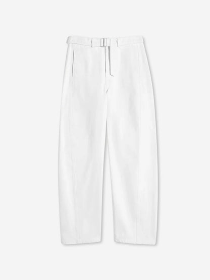 Lemaire Mujer Barcelona Jeans Anchos Cinturón color Blanco sku 761-004083 01 - Foto 1