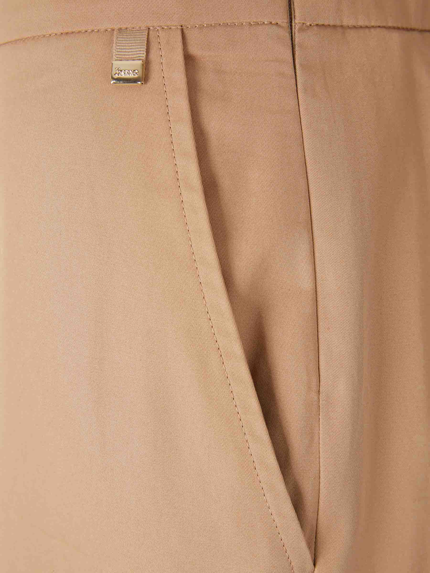 Outlet online Herno Mujer Pantalones Anchos Dobladillo color Camel sku 761-004107 01 - Foto 4