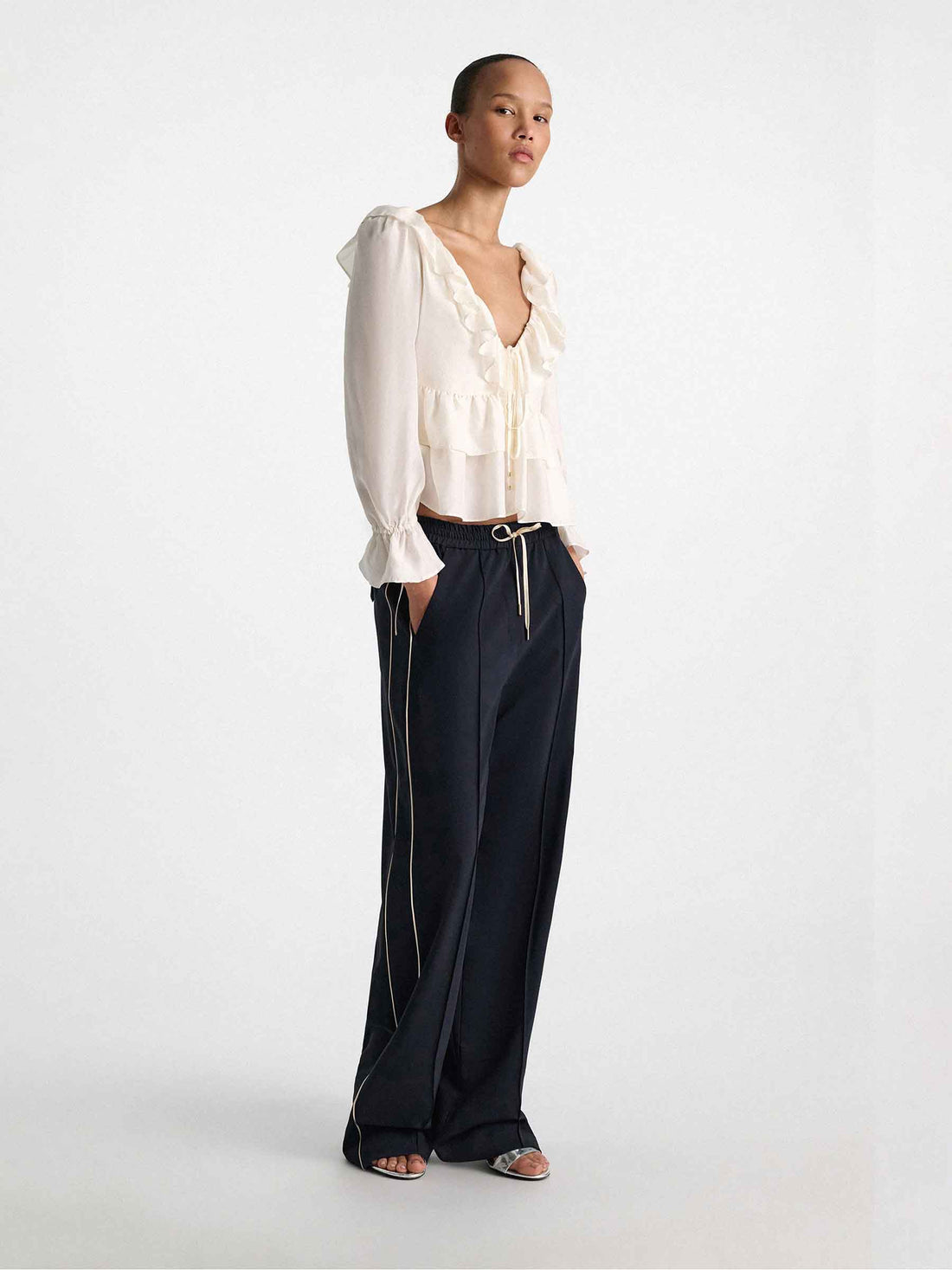 Dorothee Schumacher Mujer Barcelona Pantalones Rectos de Corte Casual color Azul Noche sku 761-004110 01 - Foto 2