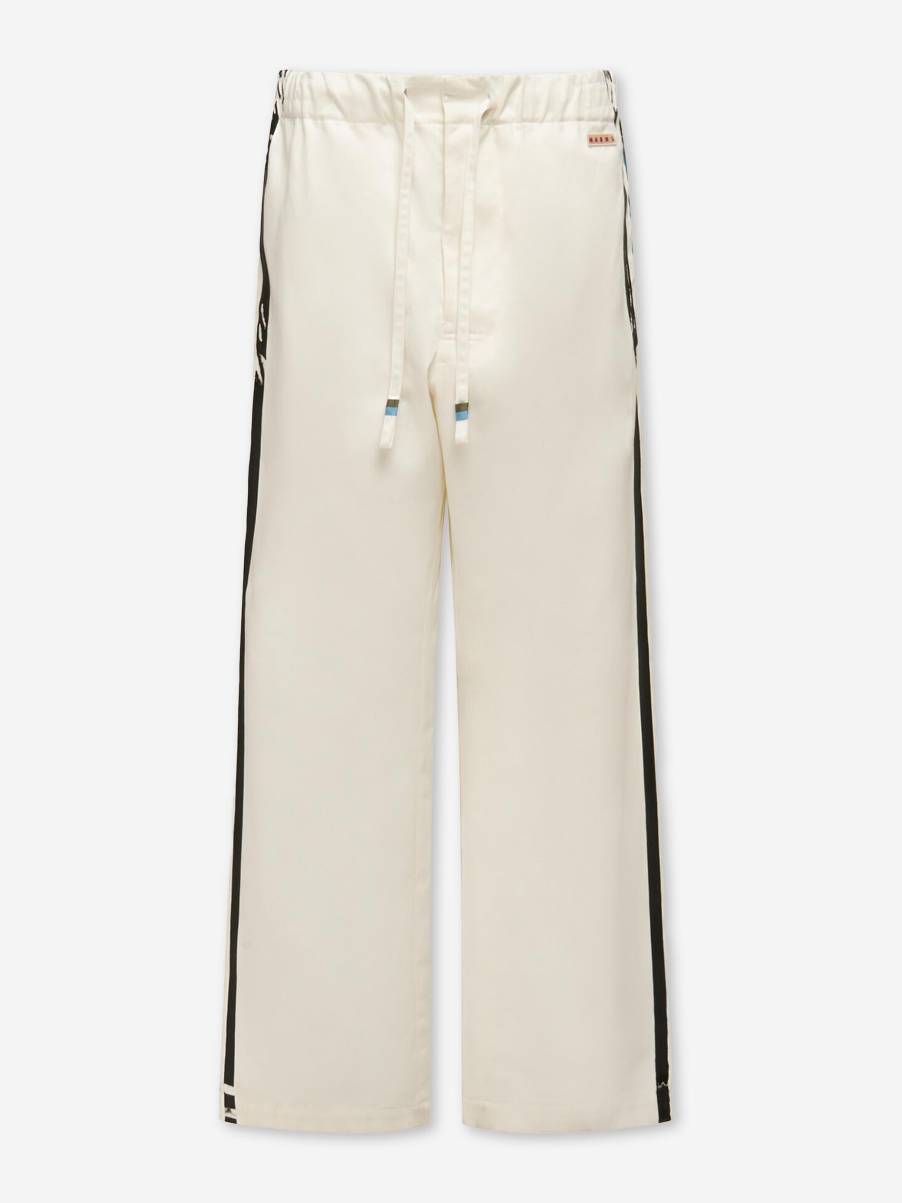 Marni Mujer Barcelona Pantalones Rectos Anchos color Marfil sku 761-004119 01 - Foto 1