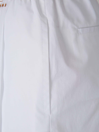 Outlet online Marni Mujer Pantalones Anchos Algodón color Blanco sku 761-004122 01 - Foto 5
