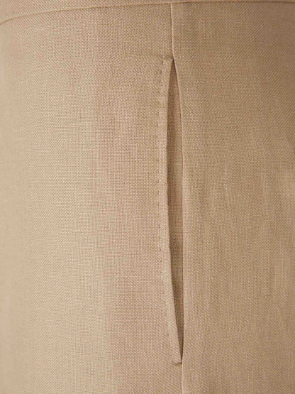 Max Mara Mujer Barcelona Pantalones de Vestir Recto color Camel sku 761-004125 01 - Foto 4