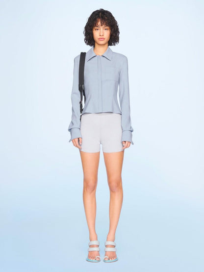 Outlet online Jacquemus Mujer Shorts Le Short Arrancia color Beige sku 762-000348 01 - Foto 7