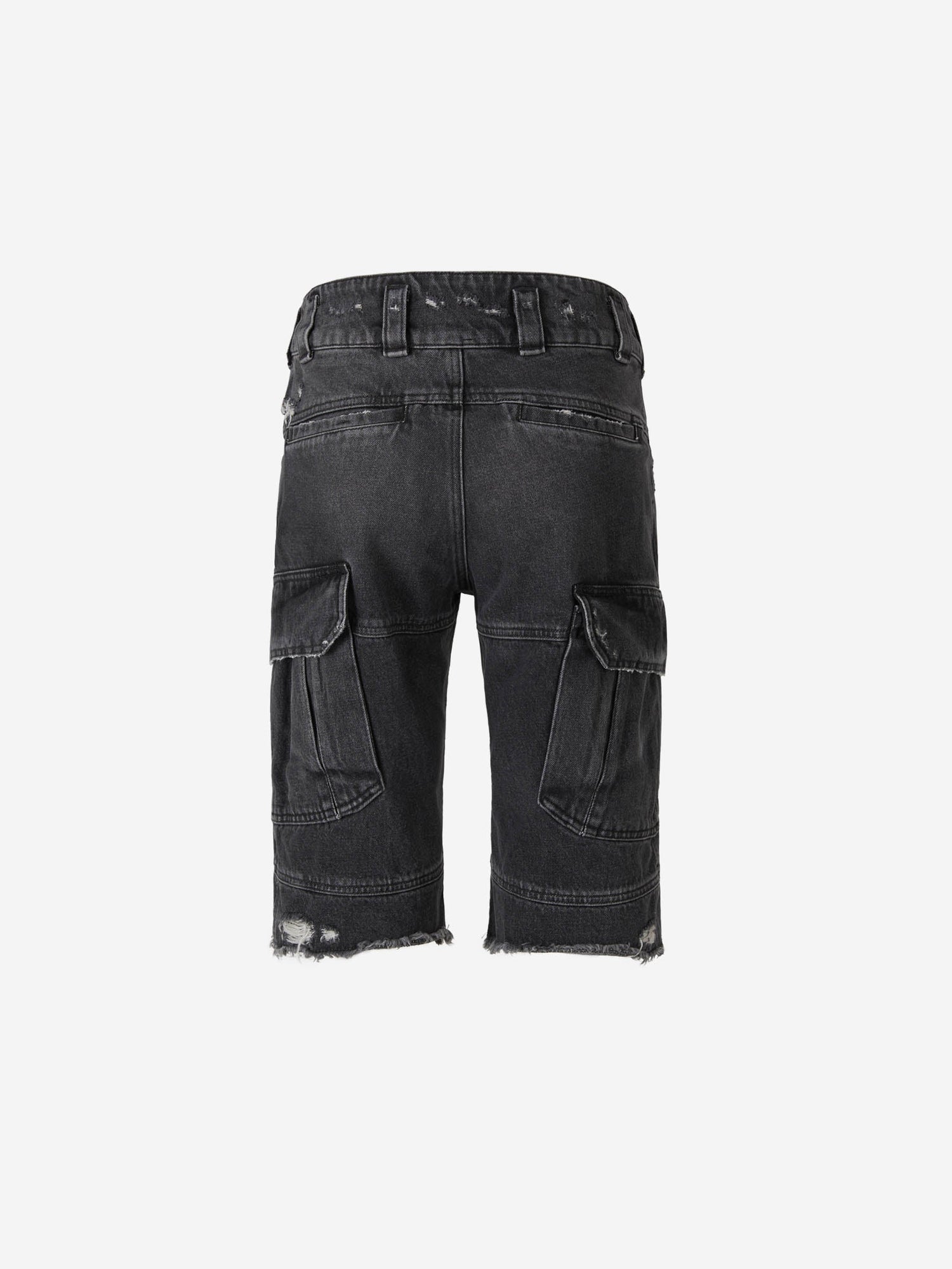 Outlet online Givenchy Mujer Bermudas Cargo Denim color Negro sku 762-000392 01 - Foto 3