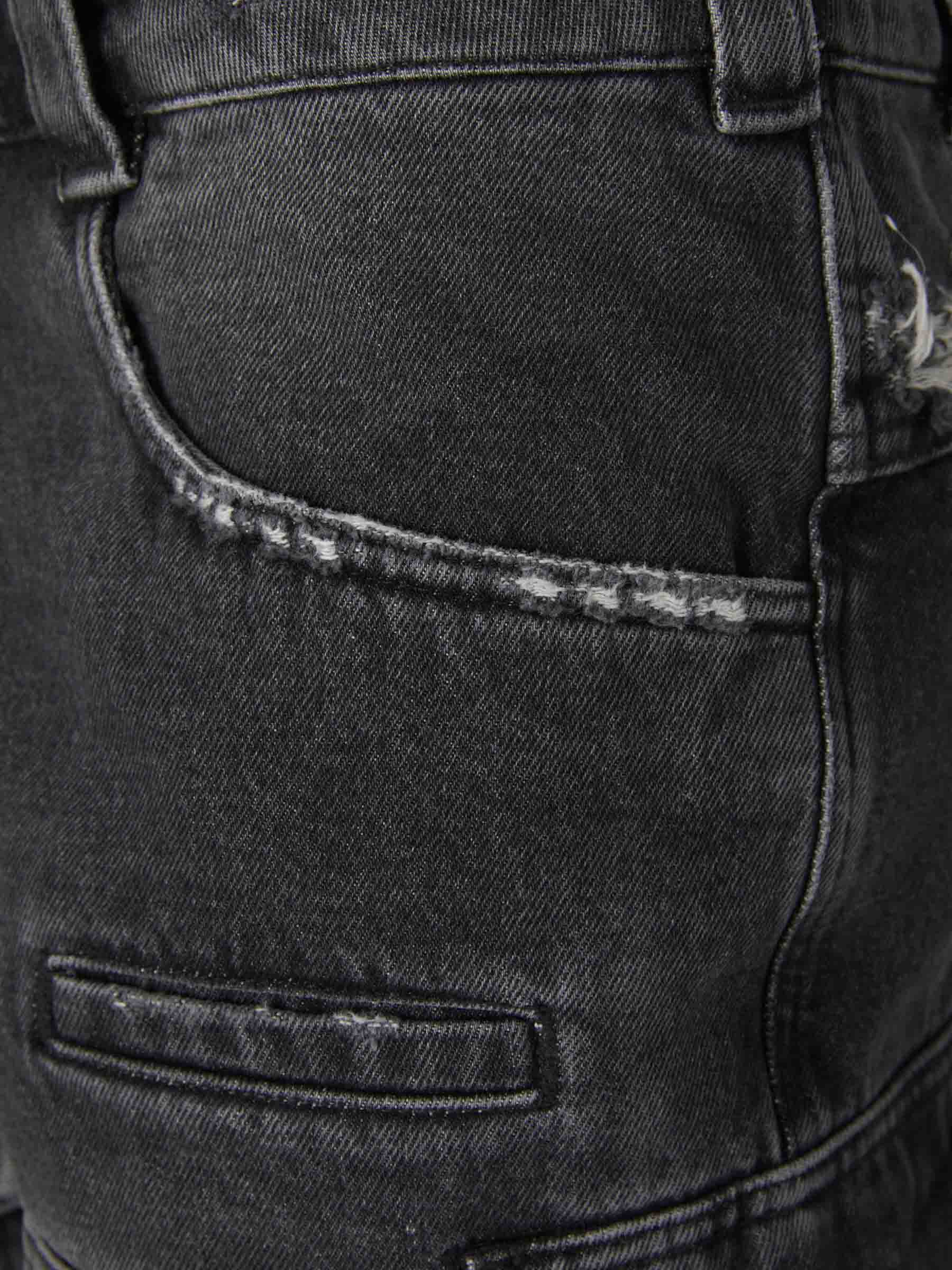 Outlet online Givenchy Mujer Bermudas Cargo Denim color Negro sku 762-000392 01 - Foto 4