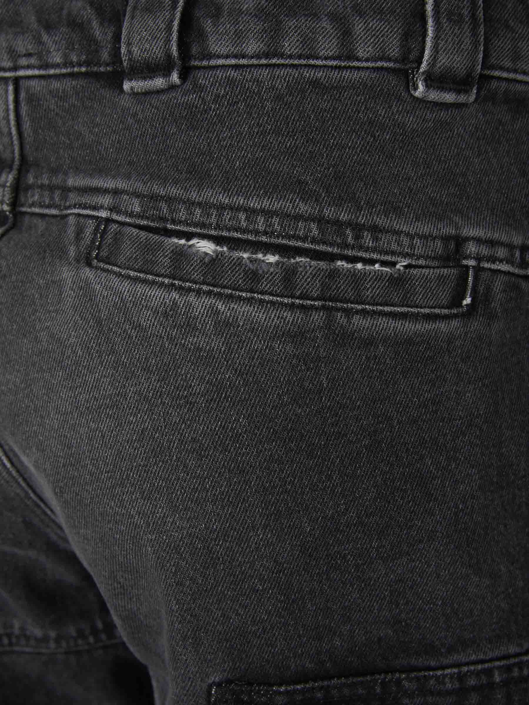 Outlet online Givenchy Mujer Bermudas Cargo Denim color Negro sku 762-000392 01 - Foto 5