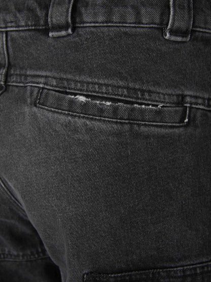 Outlet online Givenchy Mujer Bermudas Cargo Denim color Negro sku 762-000392 01 - Foto 5