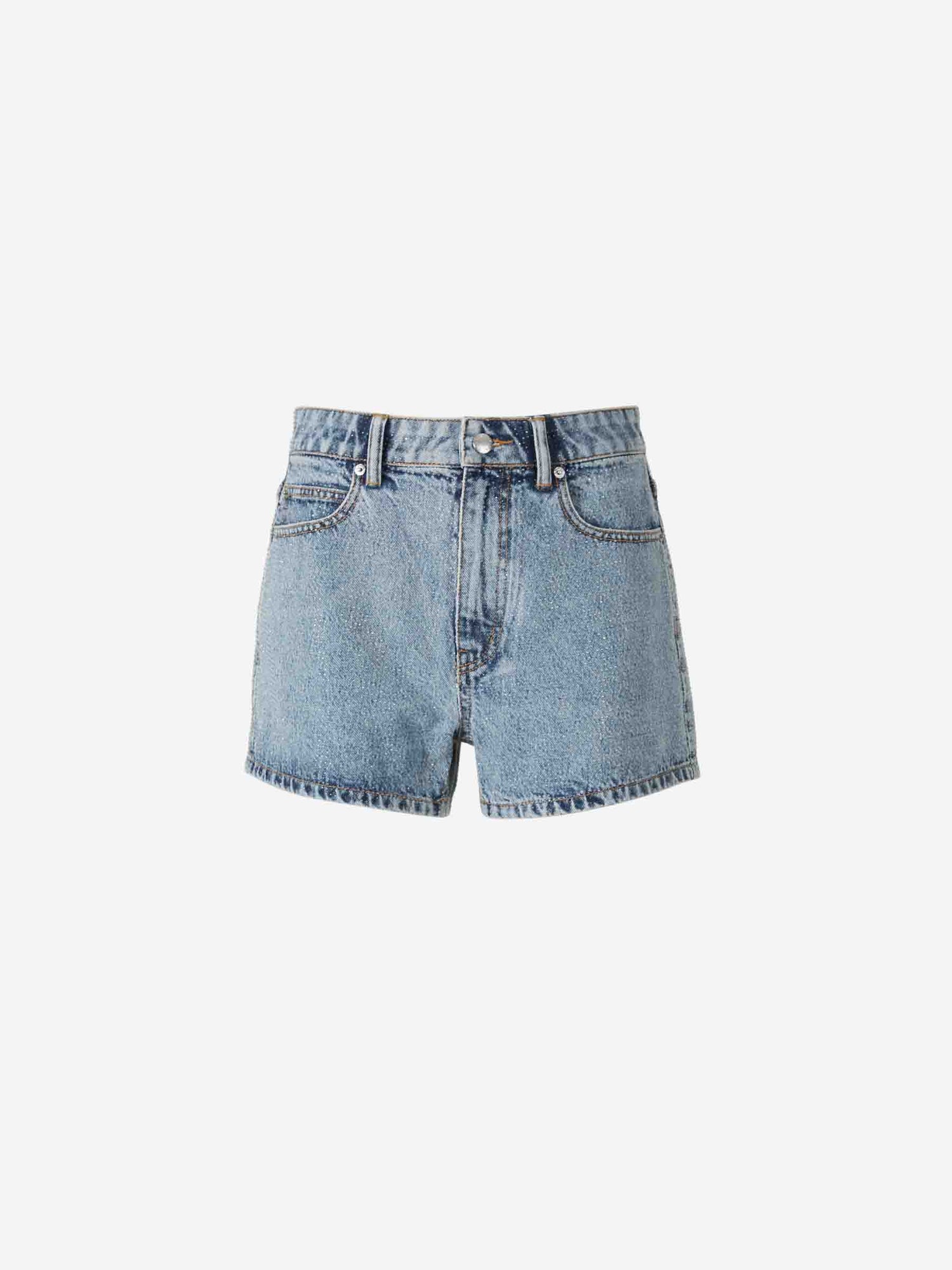 Alexander Wang Mujer Barcelona Shorts Cuentas Denim color Azul sku 762-000490 01 - Foto 2