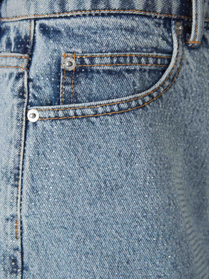 Alexander Wang Mujer Barcelona Shorts Cuentas Denim color Azul sku 762-000490 01 - Foto 6