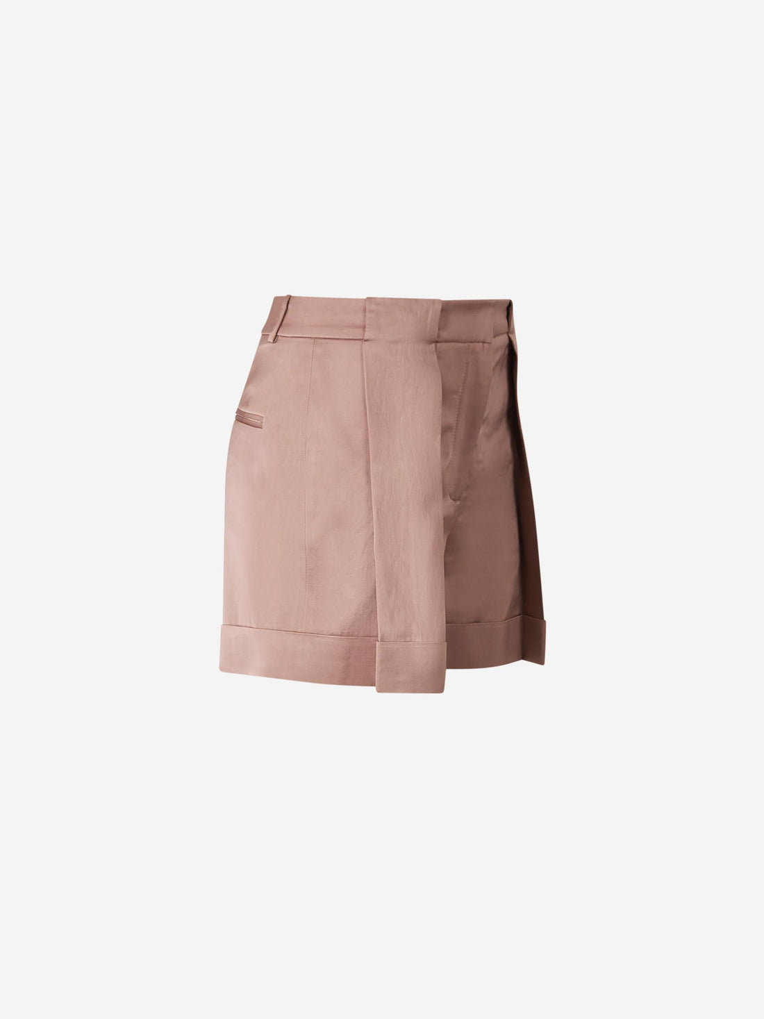 Balmain Mujer Barcelona Bermudas Tablones  Satén color Rosa Oro sku 762-000521 01 - Foto 2
