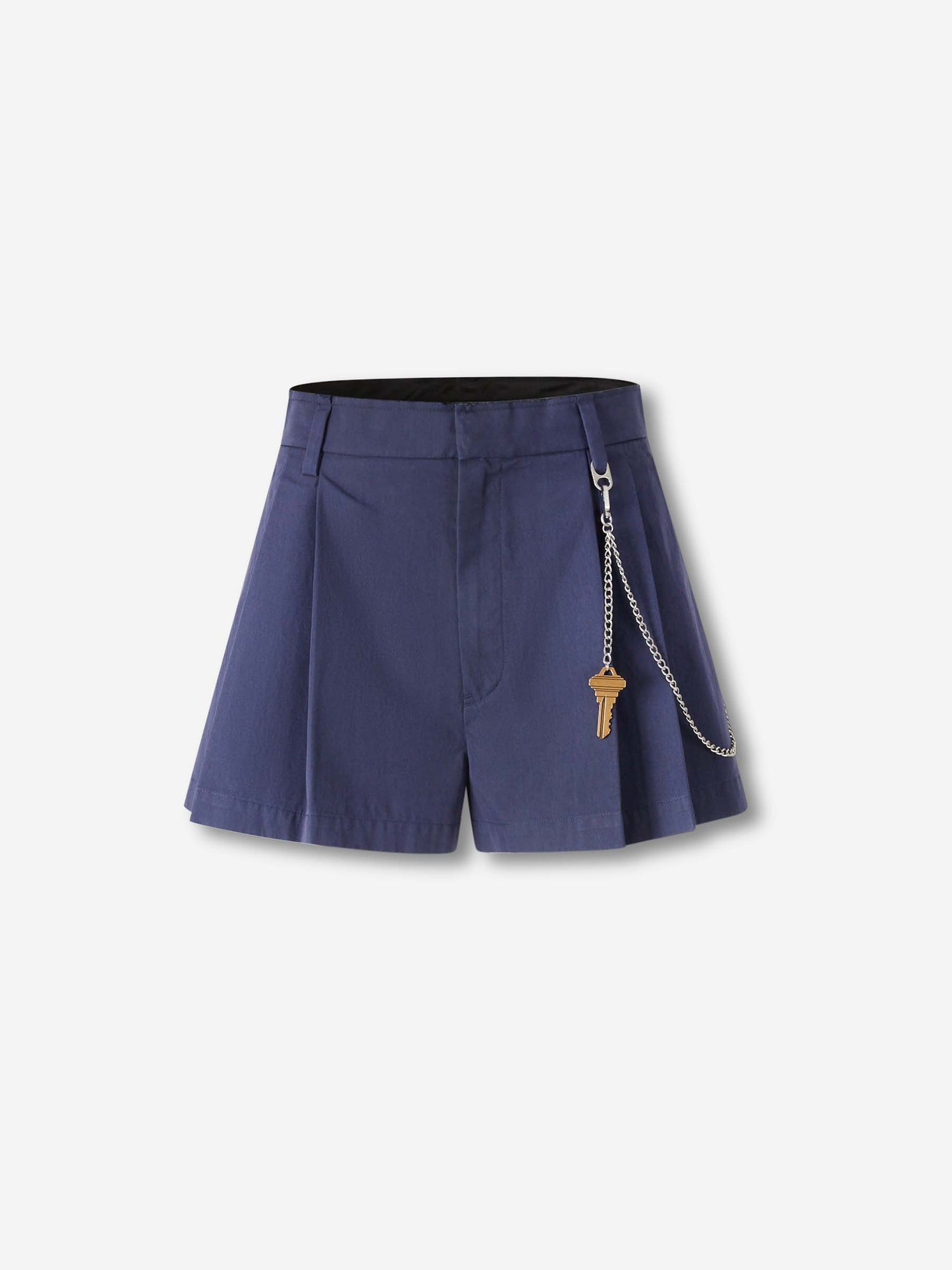 Outlet online Alexander Wang Mujer Bermudas con cadena color Azul Marino sku 762-000531 01 - Foto 1