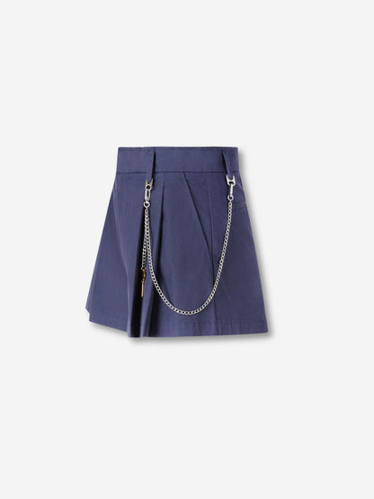 Outlet online Alexander Wang Mujer Bermudas con cadena color Azul Marino sku 762-000531 01 - Foto 2