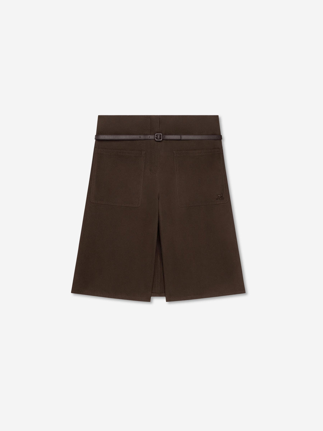 Courrèges Mujer Barcelona Bermudas Rectas color Marrón Oscuro sku 762-000544 00 - Foto 1