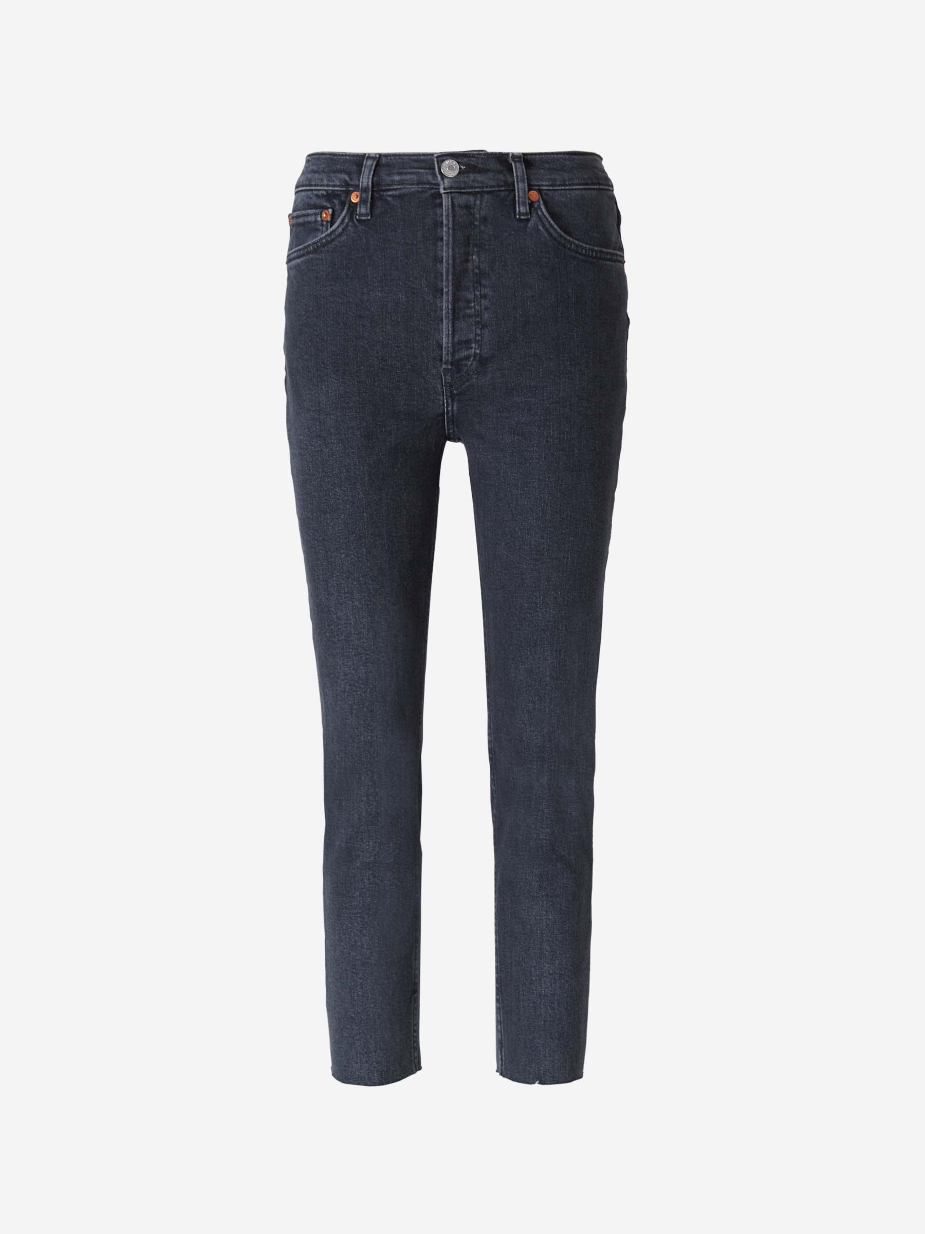 Outlet online Re/Done Mujer Jeans 90s Ankle Crop color Negro sku 763-001265 01 - Foto 1