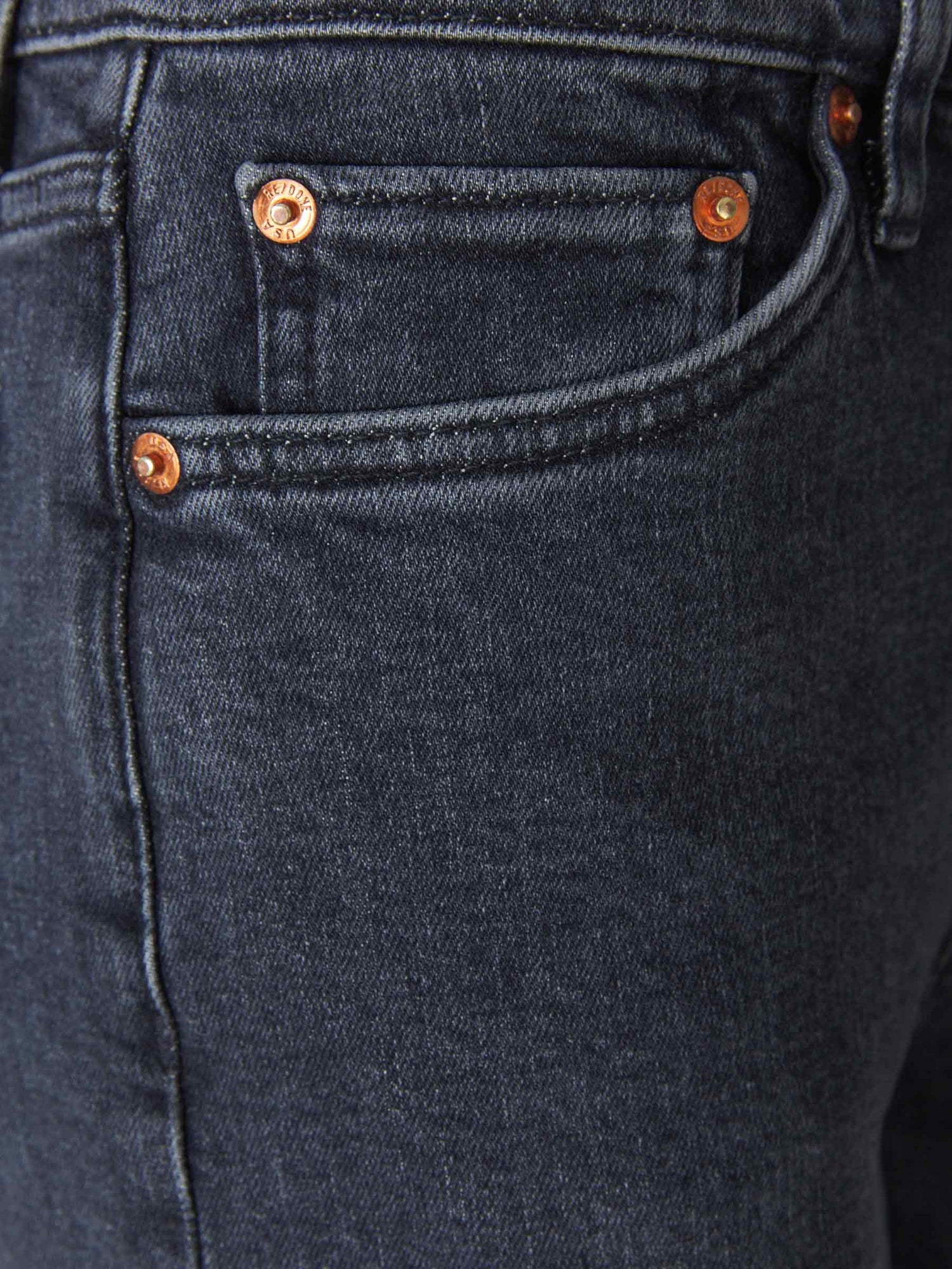 Outlet online Re/Done Mujer Jeans 90s Ankle Crop color Negro sku 763-001265 01 - Foto 3