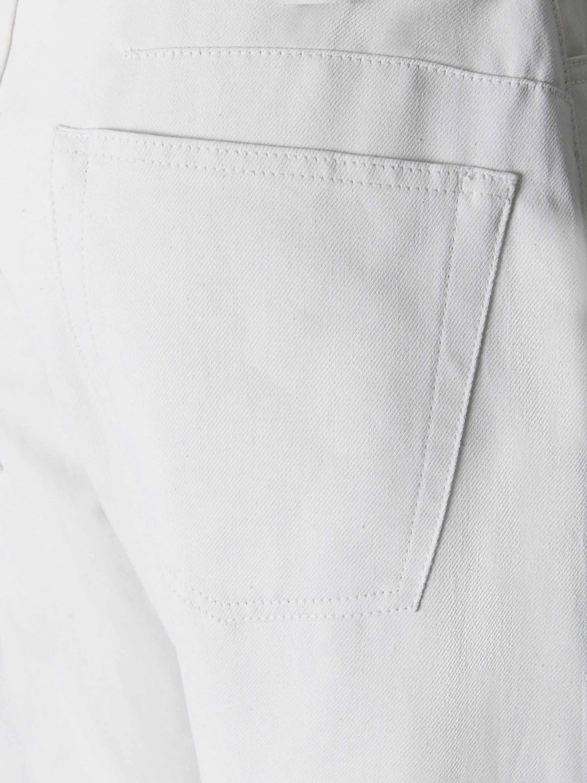 Outlet online Jil Sander Mujer Jeans Algodón Y Lino color Blanco sku 763-001310 01 - Foto 4