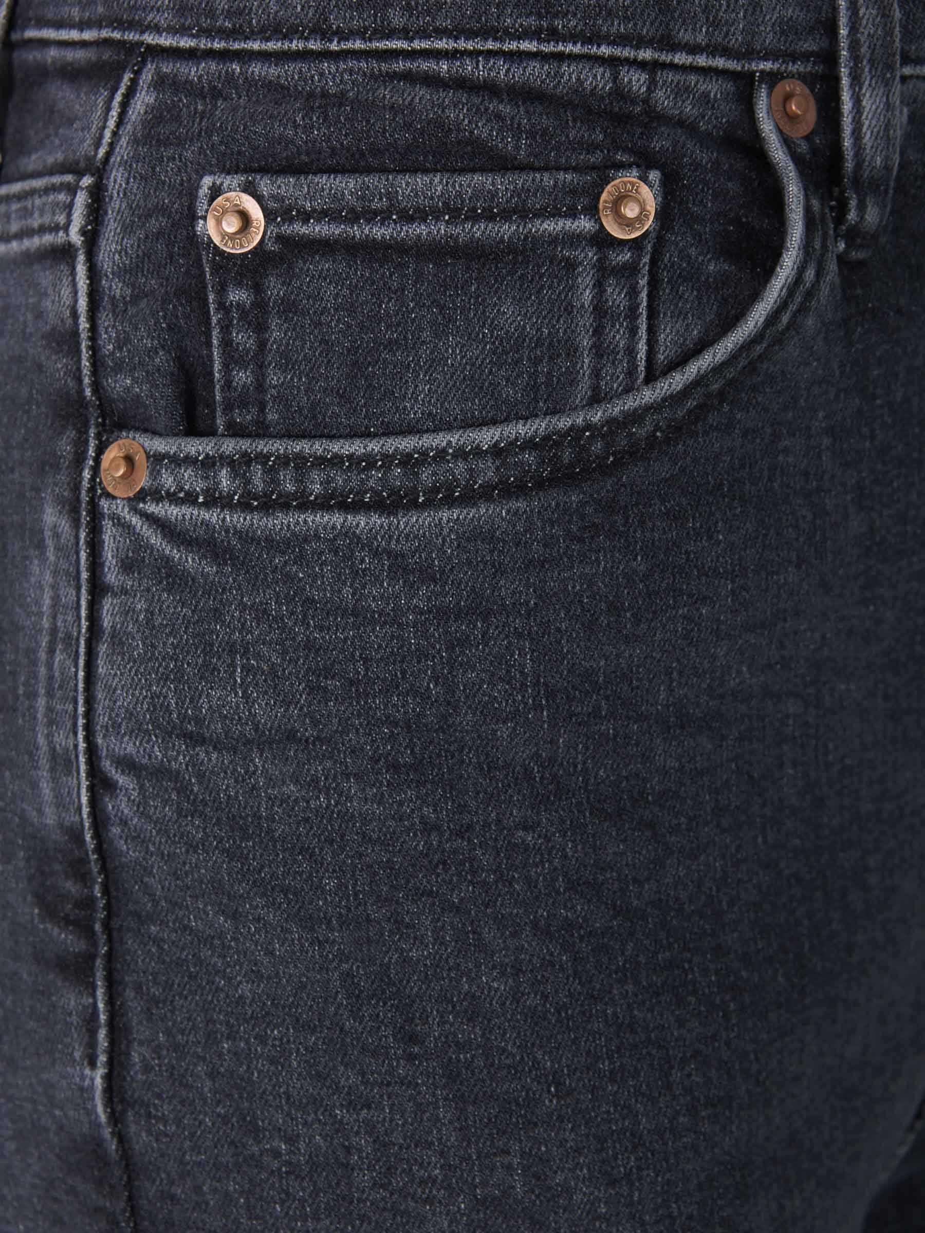 Outlet online Re/Done Mujer Jeans Ultra High 90 color Negro sku 763-001355 01 - Foto 3