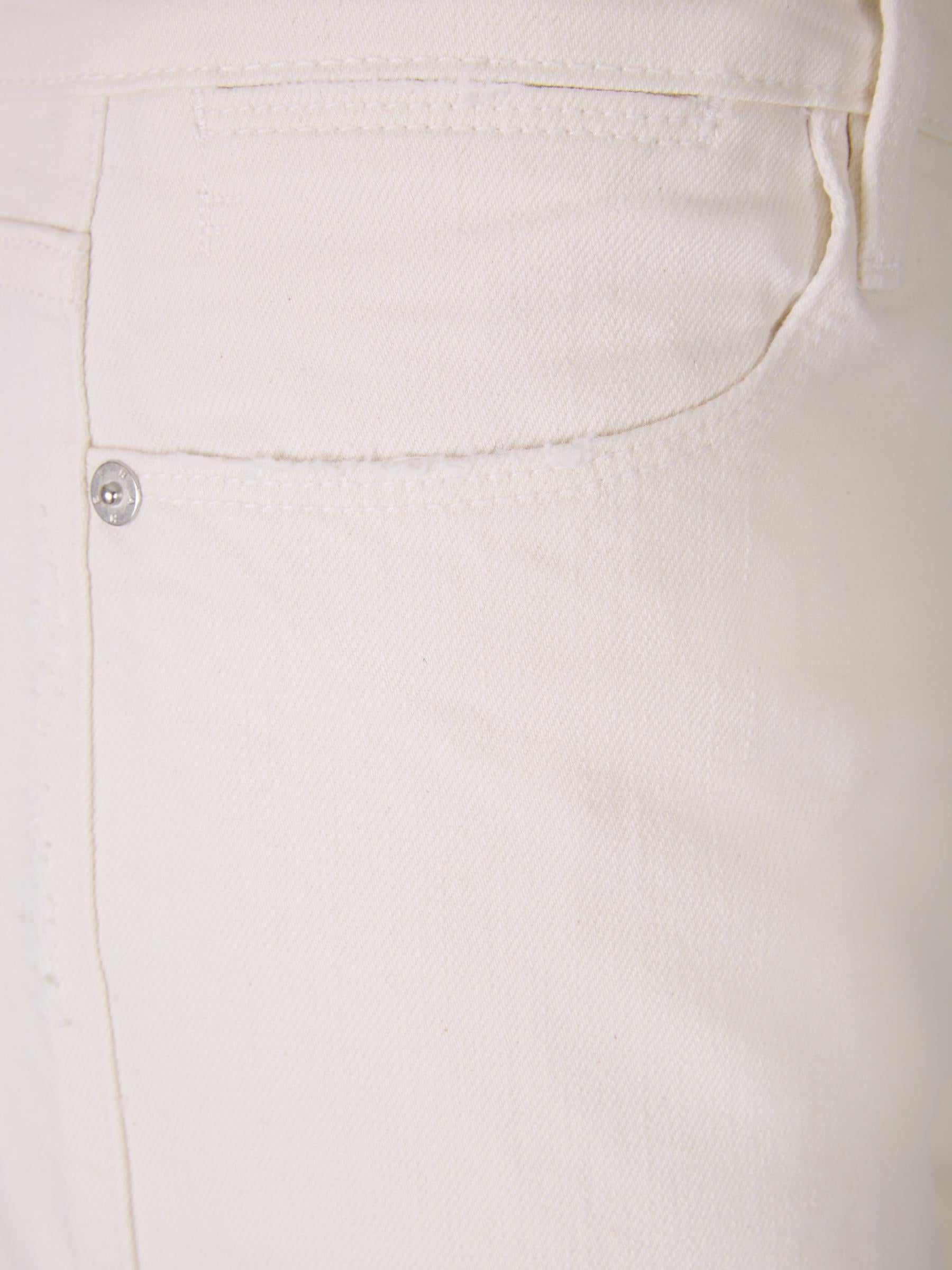 Frame Jeans Rectos Algodón color Crema sku 763-001396 01 - Foto 3