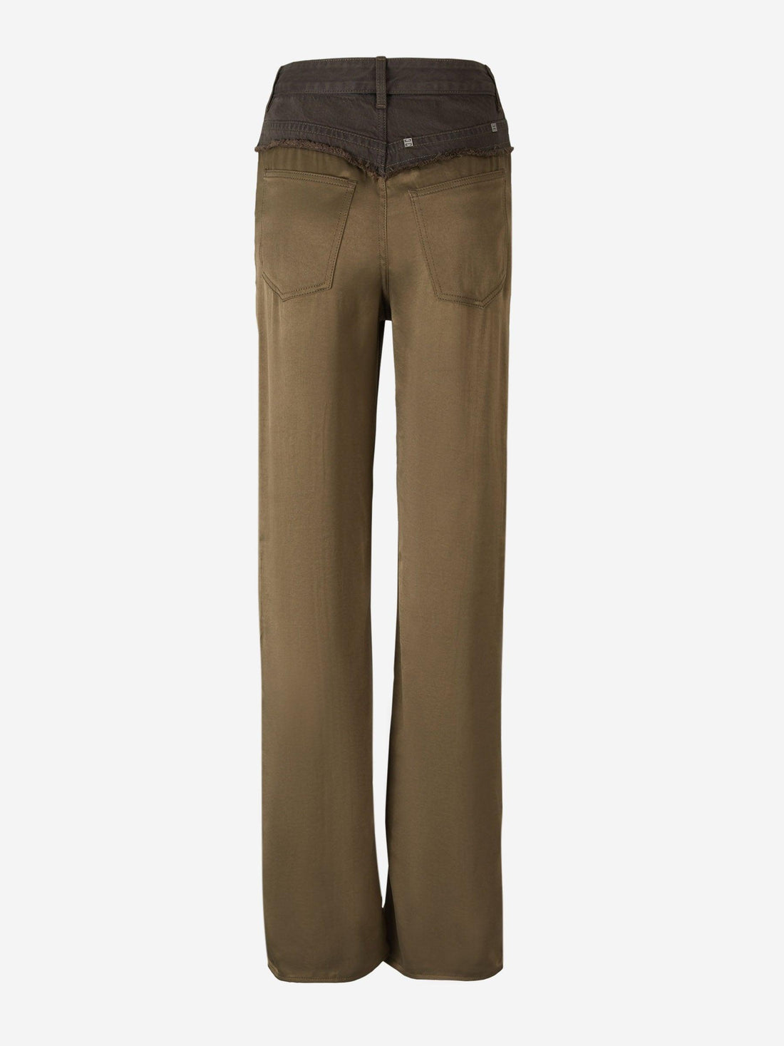 Givenchy Jeans Oversize Mixto color Verde Militar sku 763-001404 01 - Foto 2