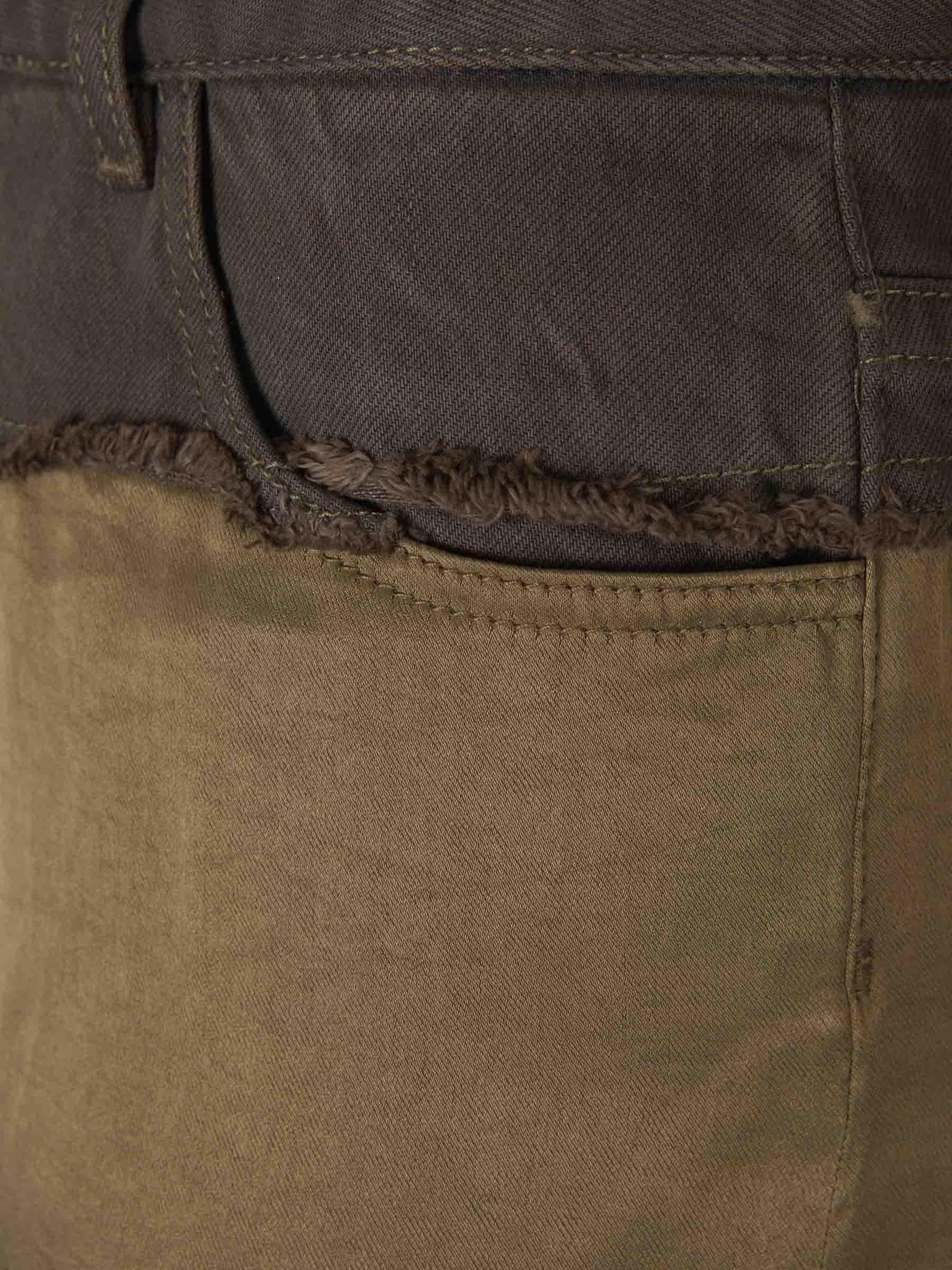 Givenchy Jeans Oversize Mixto color Verde Militar sku 763-001404 01 - Foto 3