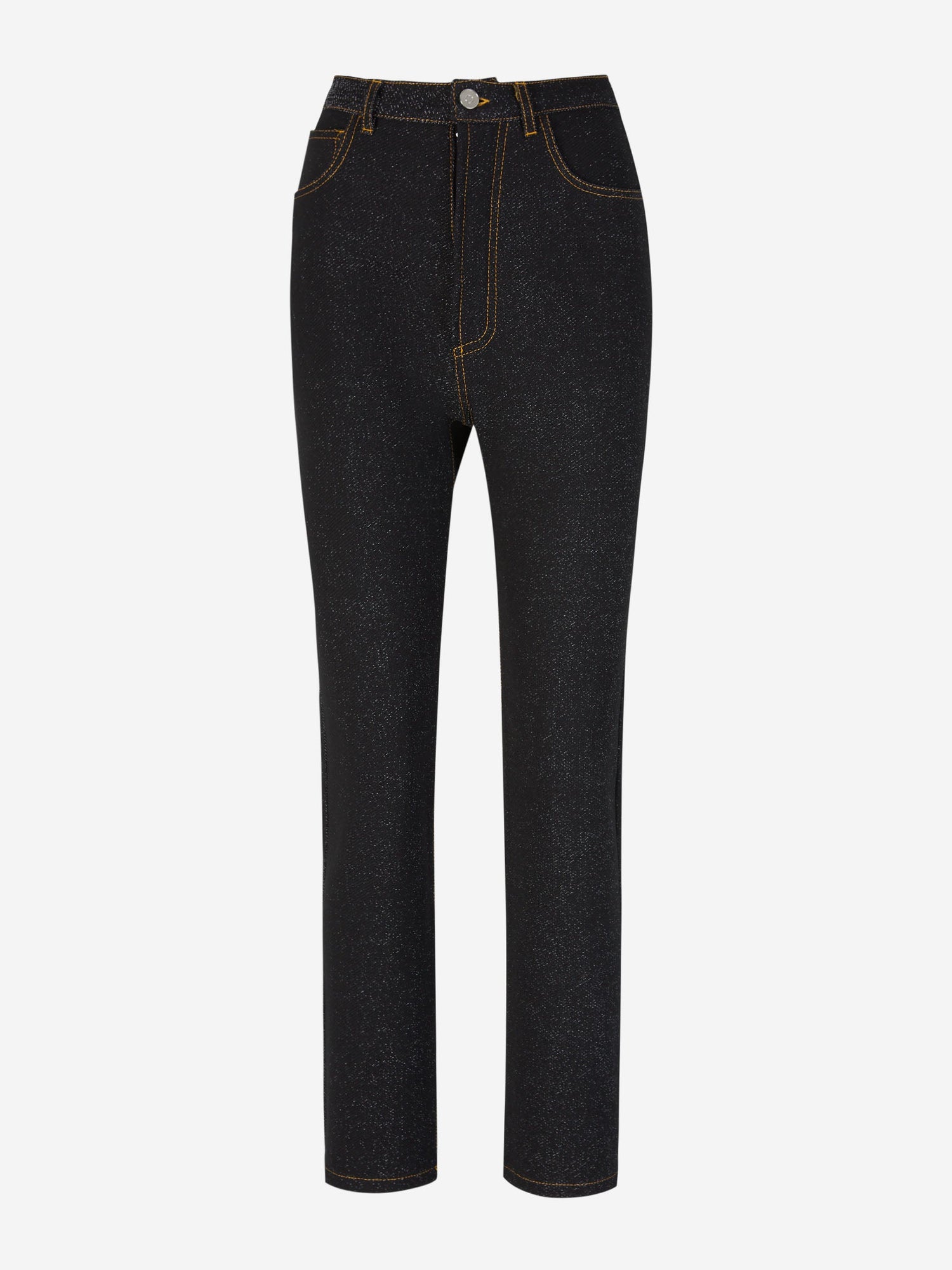 Outlet online Alaïa Mujer Jeans Straight Algodón color Negro sku 763-001436 01 - Foto 1