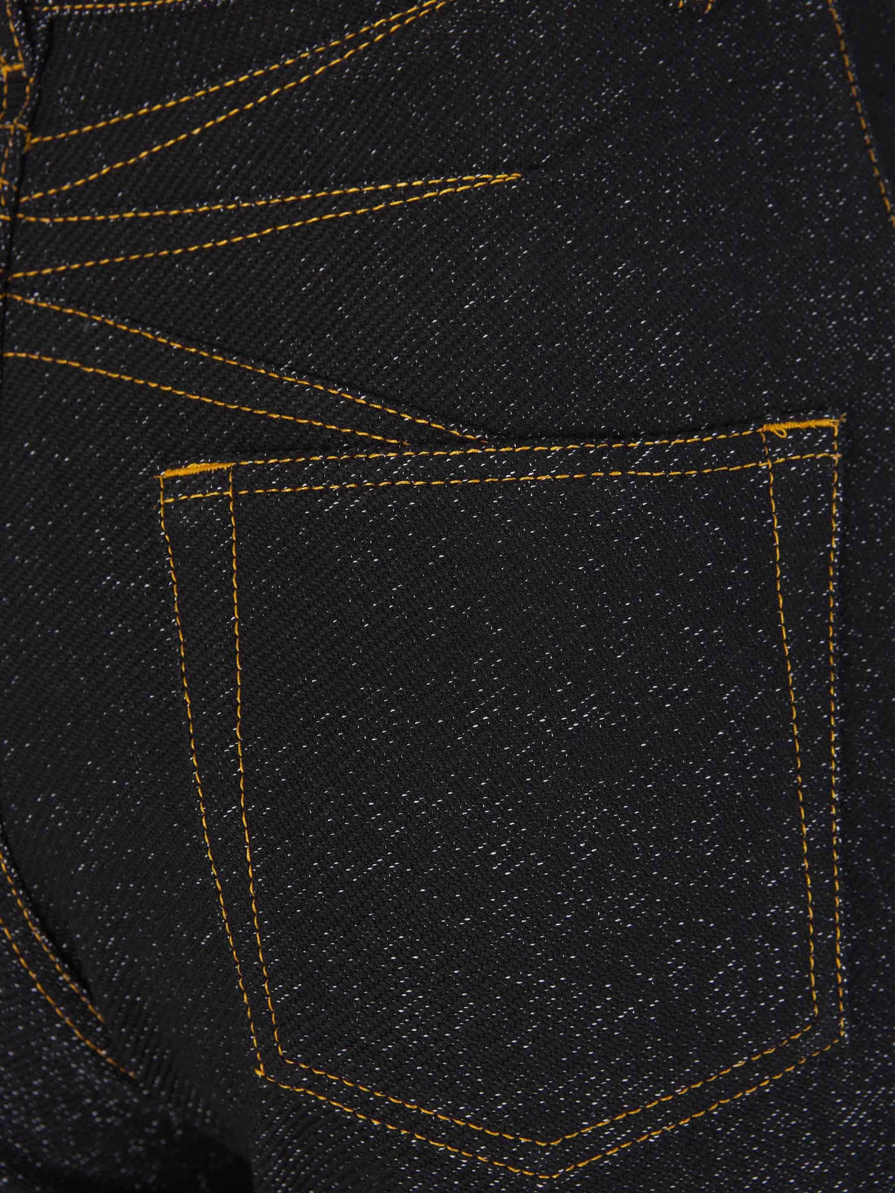 Outlet online Alaïa Mujer Jeans Straight Algodón color Negro sku 763-001436 01 - Foto 4