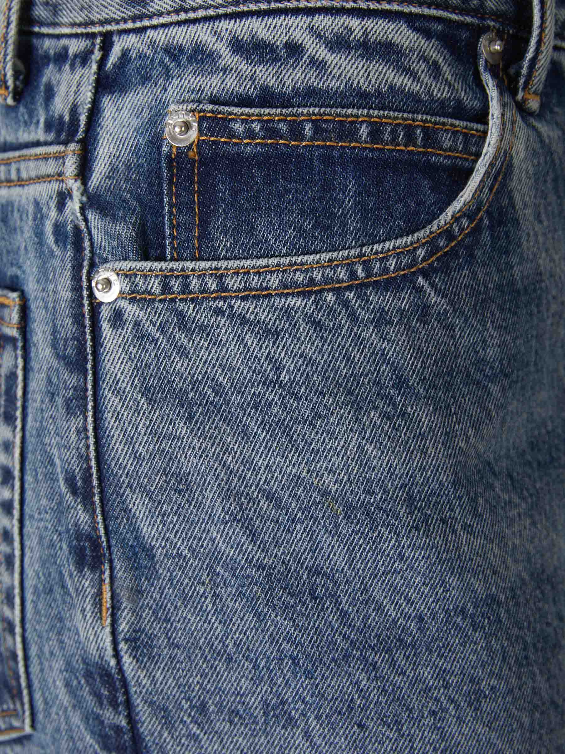 Outlet online Alexander Wang Mujer Jeans Straight Algodón color Azul Denim sku 763-001440 01 - Foto 3