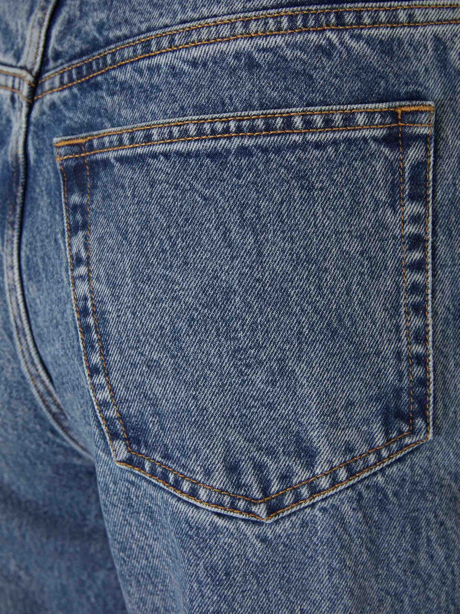 Outlet online Alexander Wang Mujer Jeans Straight Algodón color Azul Denim sku 763-001440 01 - Foto 4