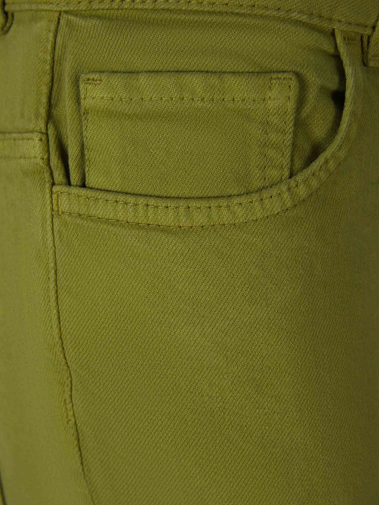 Outlet online Dorothee Schumacher Mujer Jeans Bootcut Algodón color Verde Militar sku 763-001445 01 - Foto 3