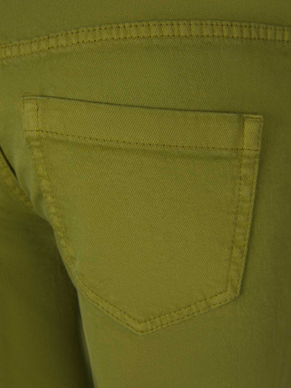 Outlet online Dorothee Schumacher Mujer Jeans Bootcut Algodón color Verde Militar sku 763-001445 01 - Foto 4