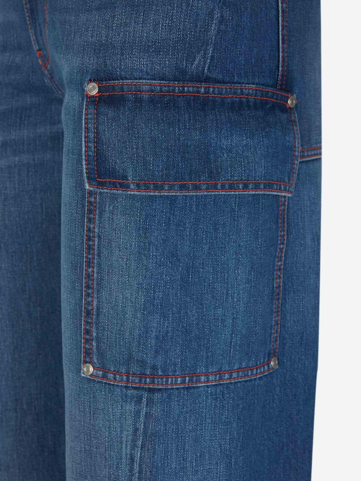 Jeans Cargo Cremallera