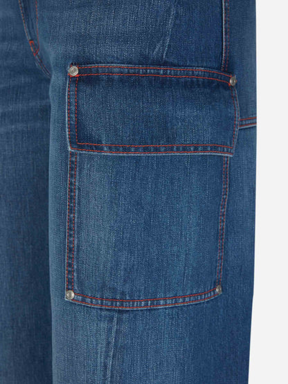 Jeans Cargo Cremallera