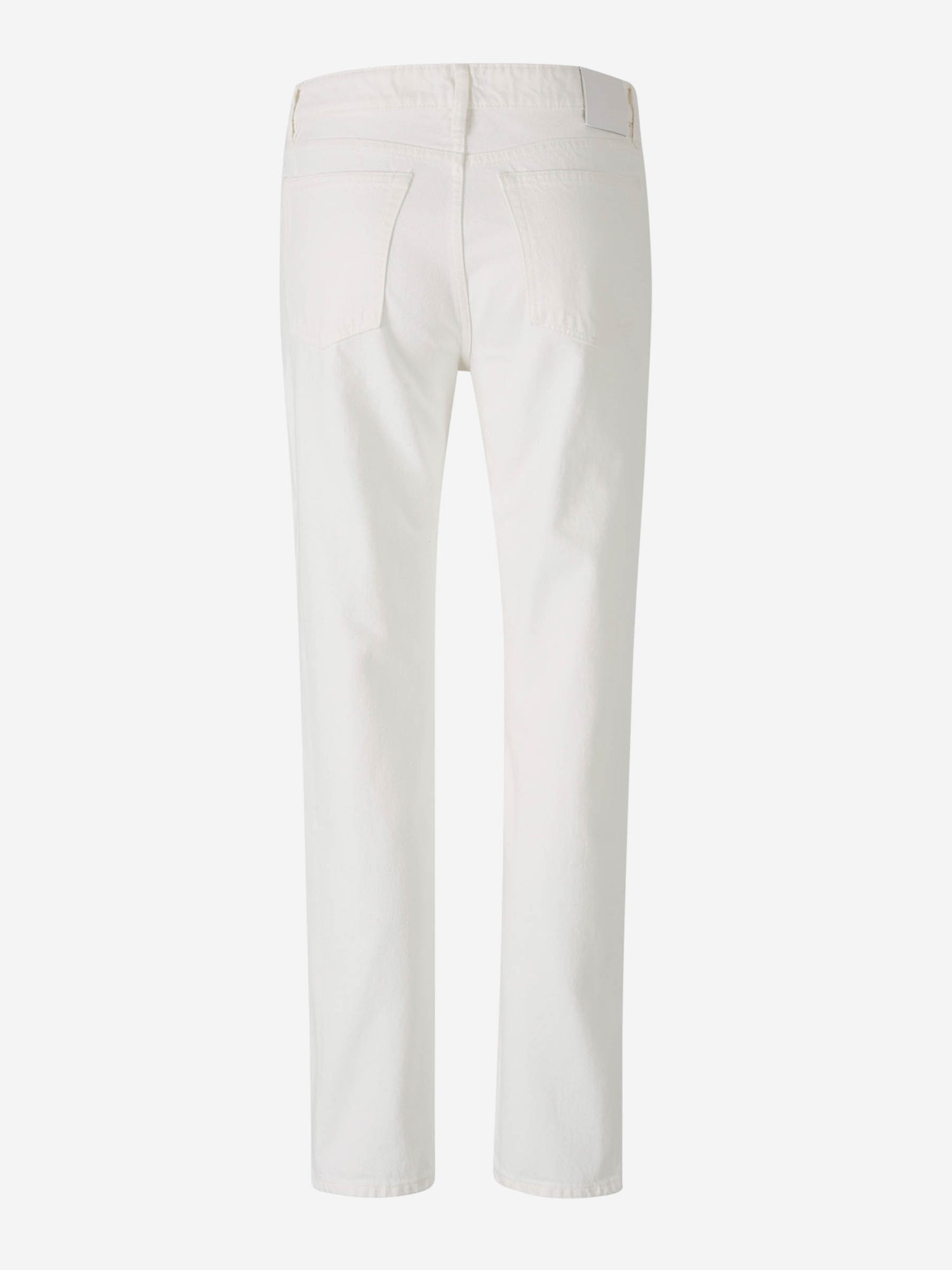 Outlet online TOTEME Mujer Jeans Straight Fit color Blanco sku 763-001626 01 - Foto 3