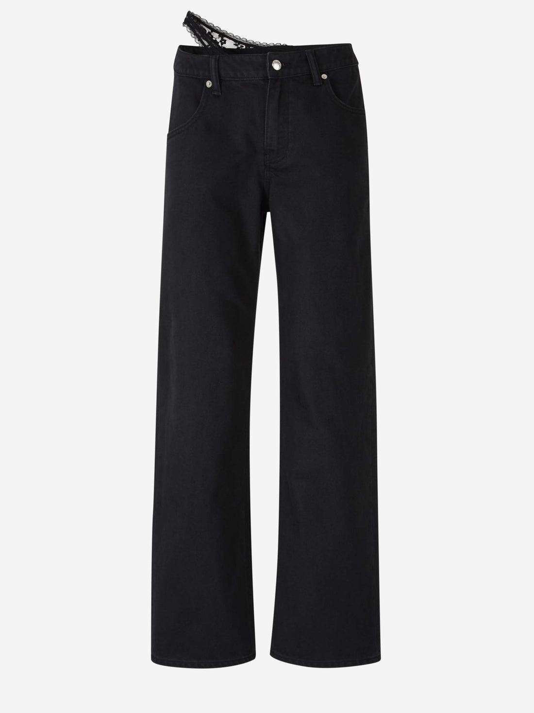 Alexander Wang Mujer Barcelona Jeans Straight Algodón color Negro sku 763-001639 01 - Foto 1