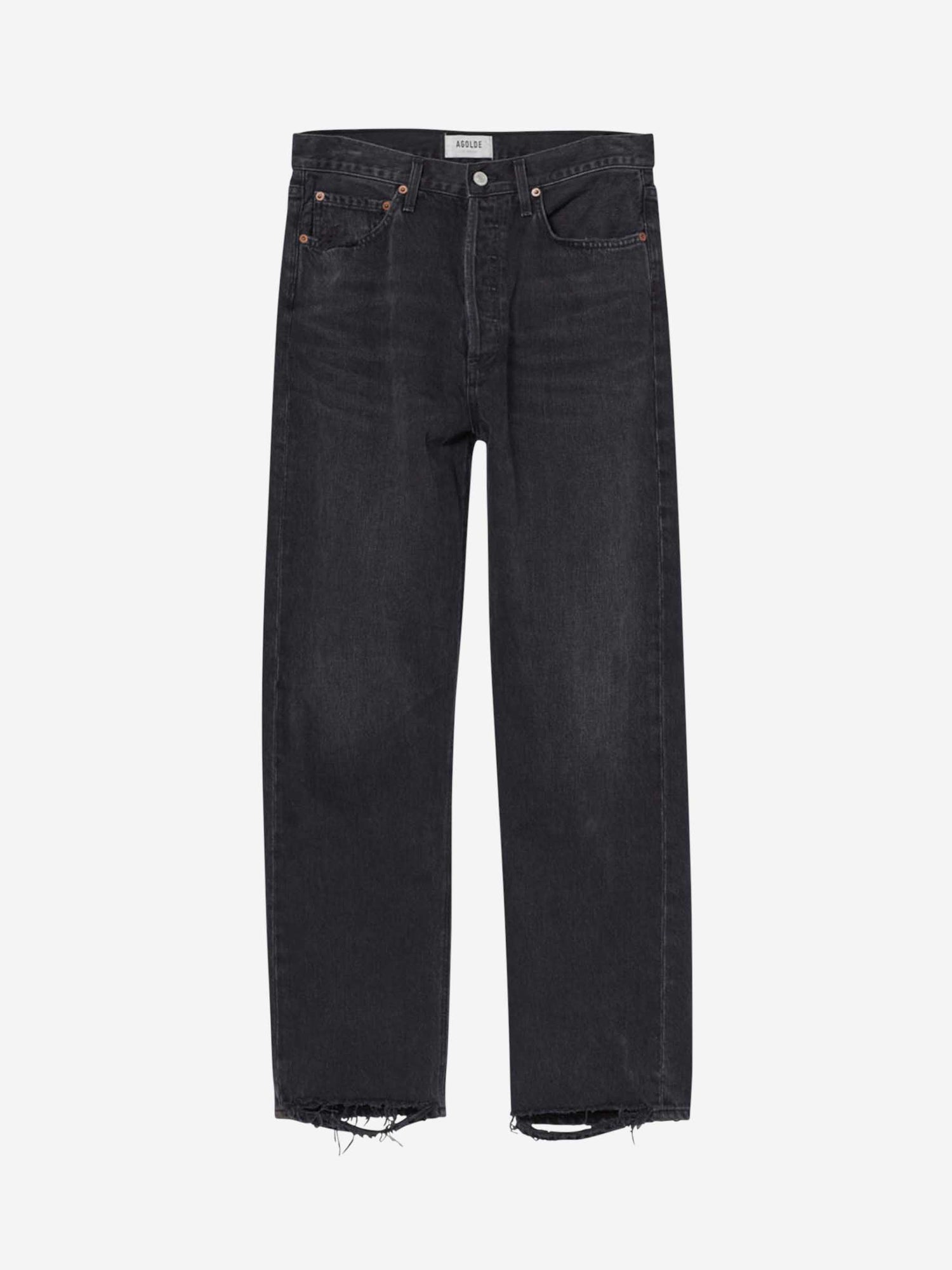 Outlet online Agolde Mujer Jeans Straght Fit color Negro sku 763-001641 01 - Foto 1