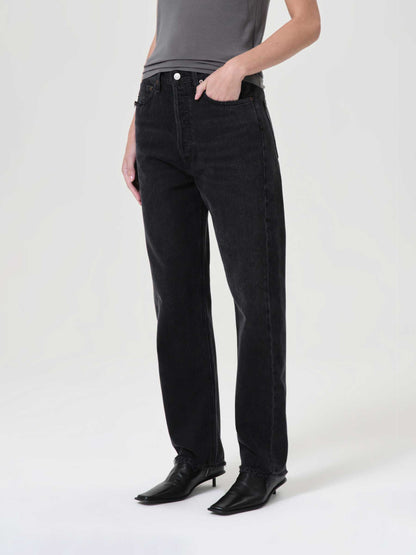 Outlet online Agolde Mujer Jeans Straght Fit color Negro sku 763-001641 01 - Foto 3
