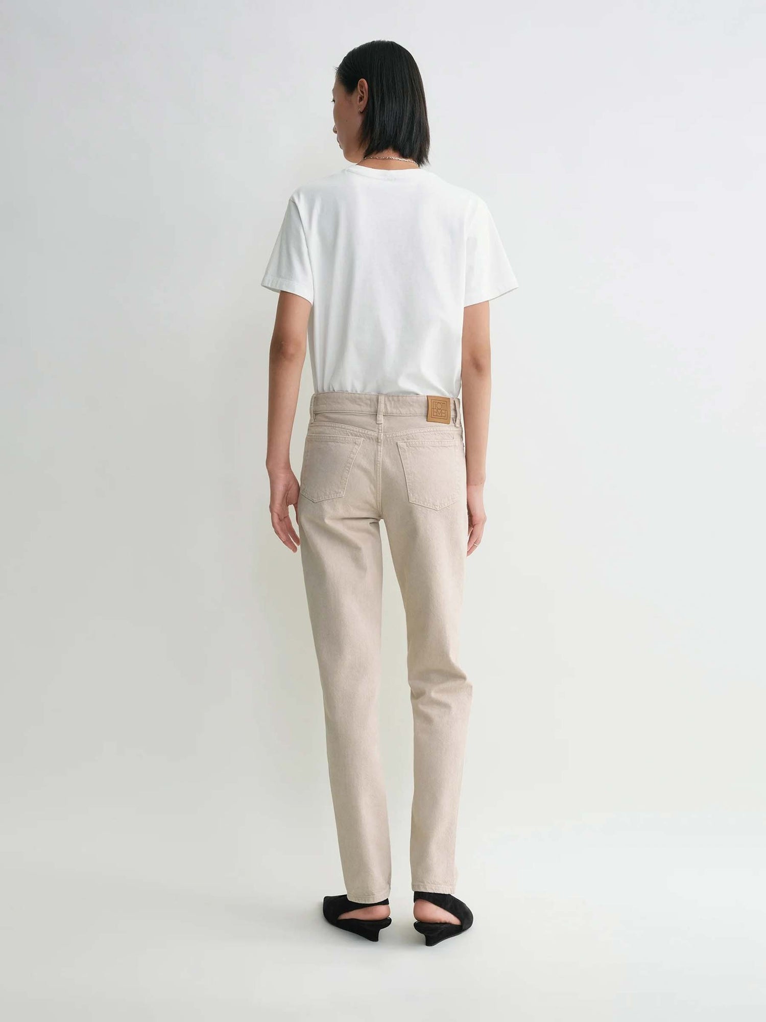 TOTEME Mujer Barcelona Jeans Straight color Beige sku 763-001653 01 - Foto 3