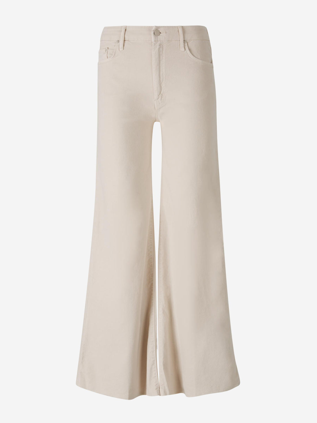 Mother Mujer Barcelona Jeans Flare Roller Fray color Beige sku 763-001655 01 - Foto 1