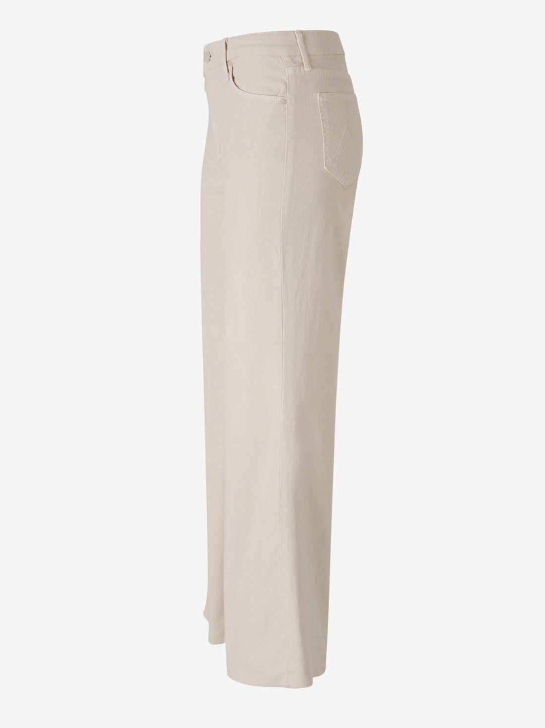Mother Mujer Barcelona Jeans Flare Roller Fray color Beige sku 763-001655 01 - Foto 2