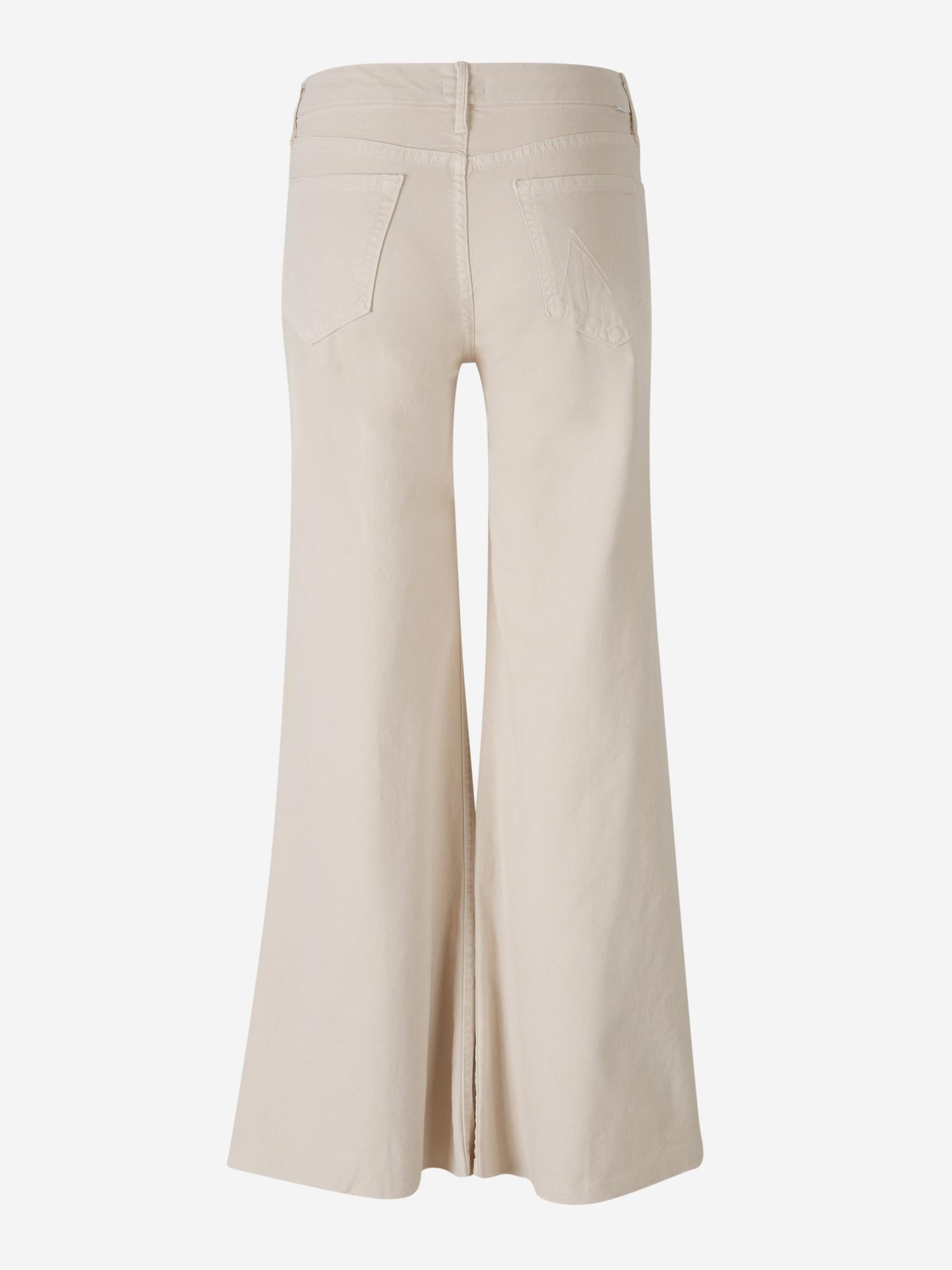 Mother Mujer Barcelona Jeans Flare Roller Fray color Beige sku 763-001655 01 - Foto 3