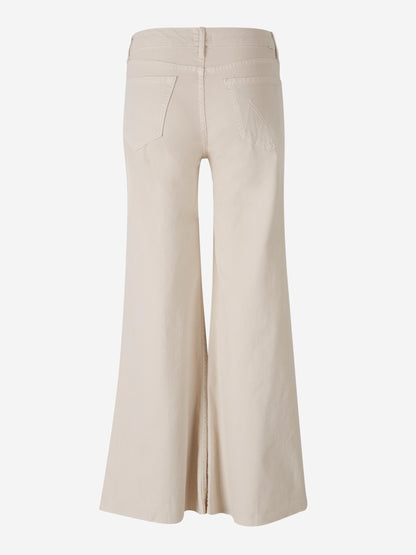 Mother Mujer Barcelona Jeans Flare Roller Fray color Beige sku 763-001655 01 - Foto 3