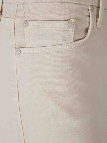 Mother Mujer Barcelona Jeans Flare Roller Fray color Beige sku 763-001655 01 - Foto 4